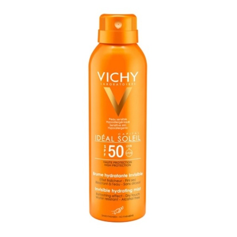 vichy ideal soleil spray invisible spf50