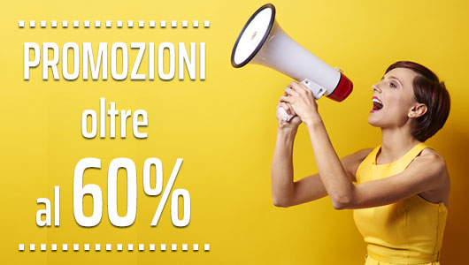 Promozioni oltre al 60%