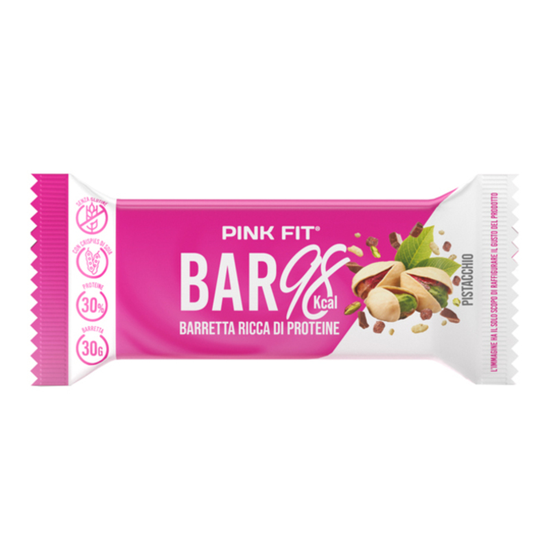 pink fit bar 98 pistacchio 30g