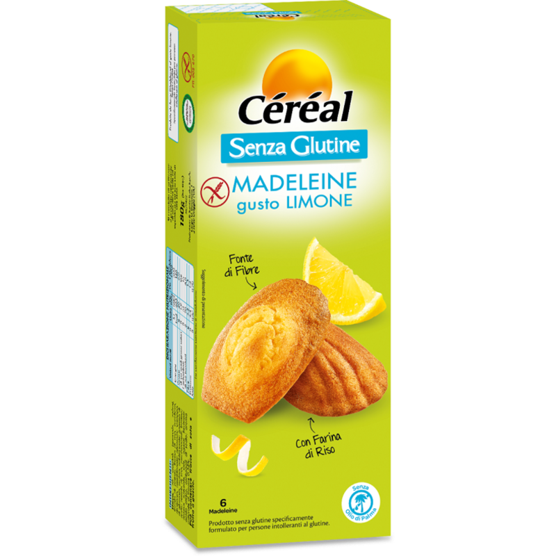 cereal sg madeleine limone180g