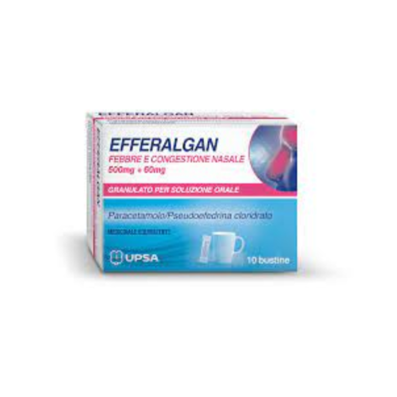 aesculapius farmaceutici 500 mg/60 mg granulato per soluzione orale 10 bustine da 1,5 g