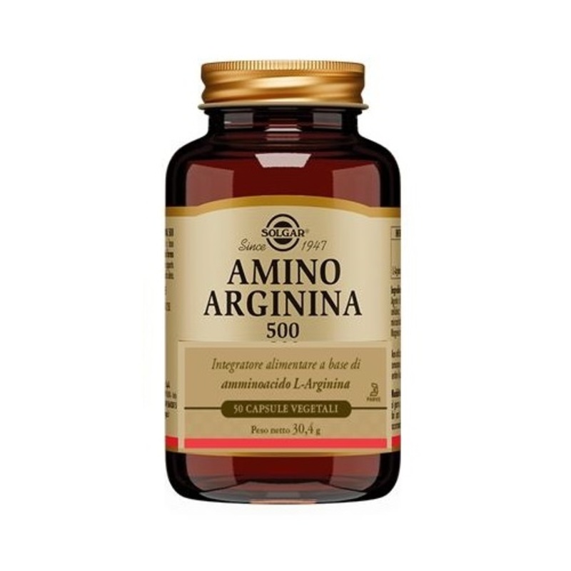 solgar amino arginina 500 50 capsule vegetali
