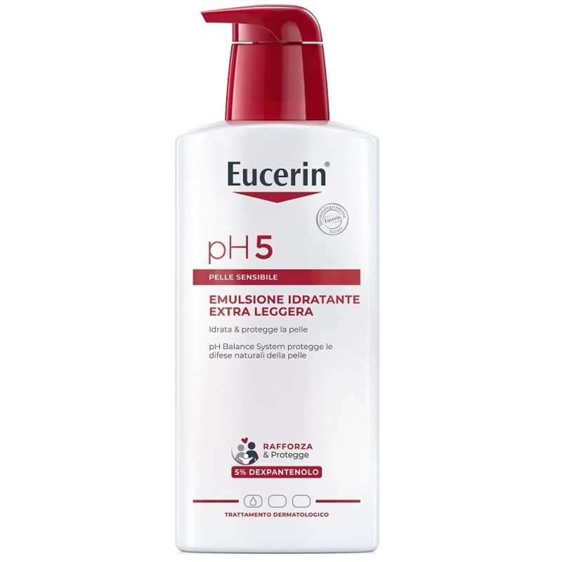 eucerin ph5 emulsione idratante extra leggera 400 ml