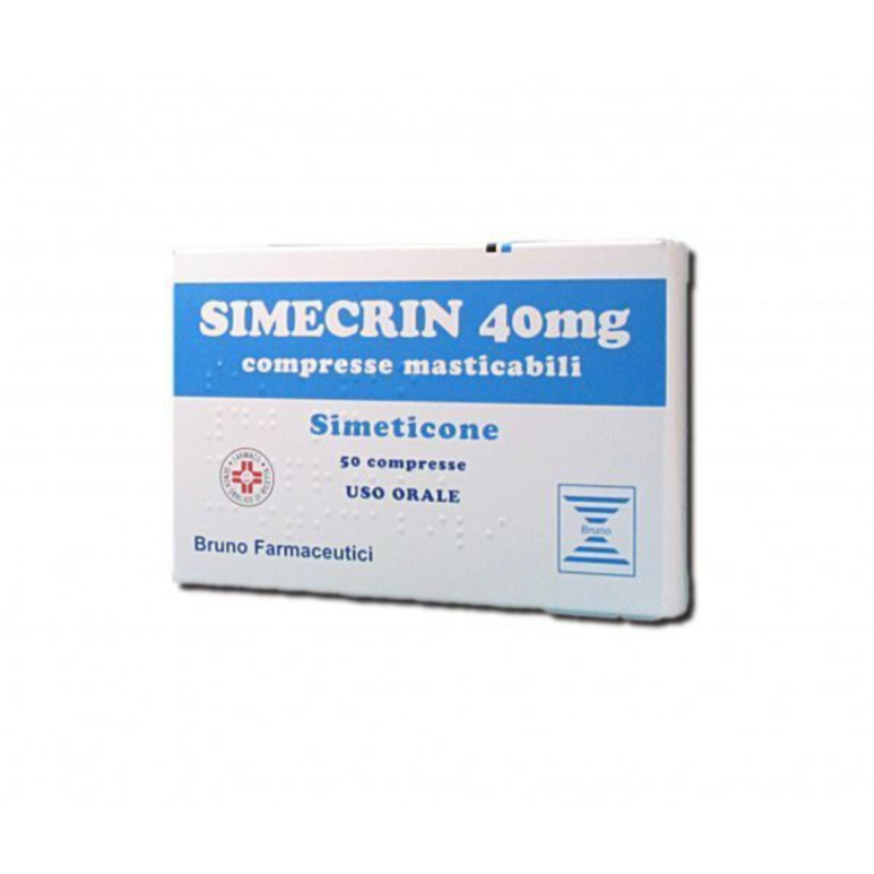 simecrin 40 mg compresse masticabili 50 compresse