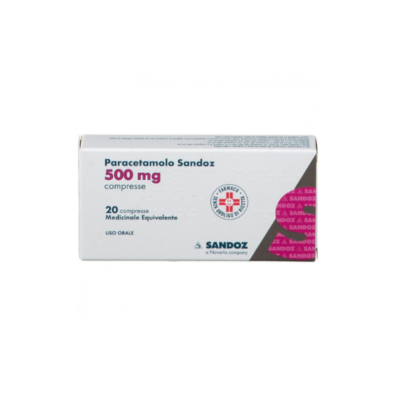 sandoz 500 mg compresse 20 compresse in blister pvc/al
