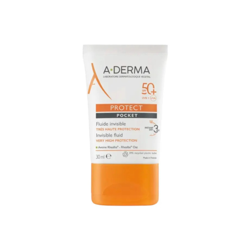 a-derma a-d protect fluido pocket spf50+ 30 ml