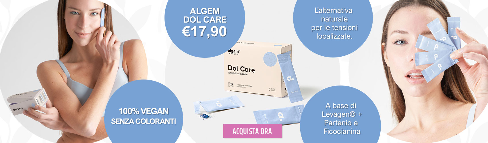 ALGEM  - DOL CARE - L’alternativa naturale per le tensioni localizzate.