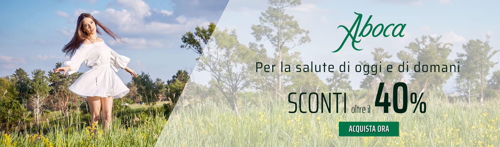 ABOCA Sconti oltre il 40%