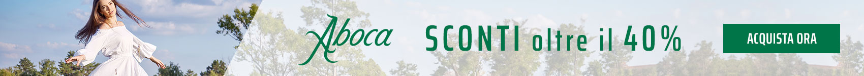 ABOCA Sconti oltre il 40%