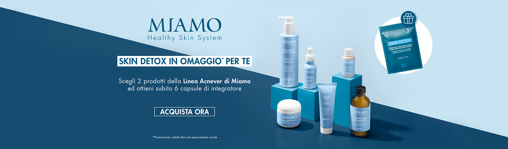 Promozione MIAMO Linea Acnever