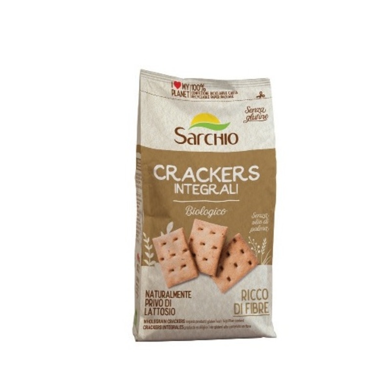 sarchio crackers integrali180g
