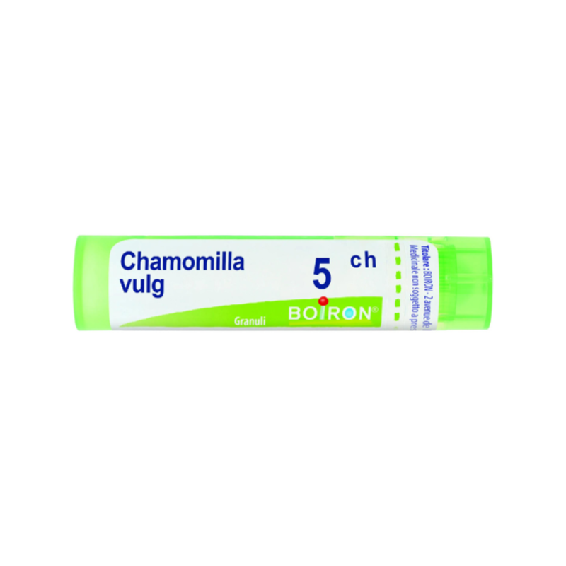 chamomilla vulgaris 5 ch granuli 1 contenitore multidose 4 g (80 granuli)
