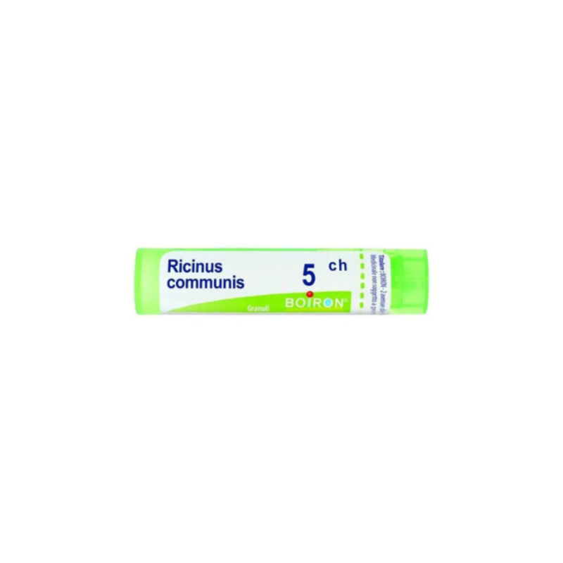 ricinus communis (boiron) 80 granuli 5 ch contenitore multidose