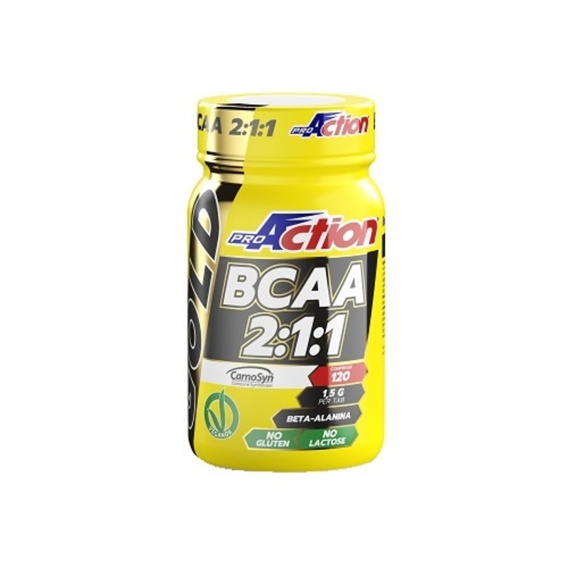proaction gold bcaa 120cpr