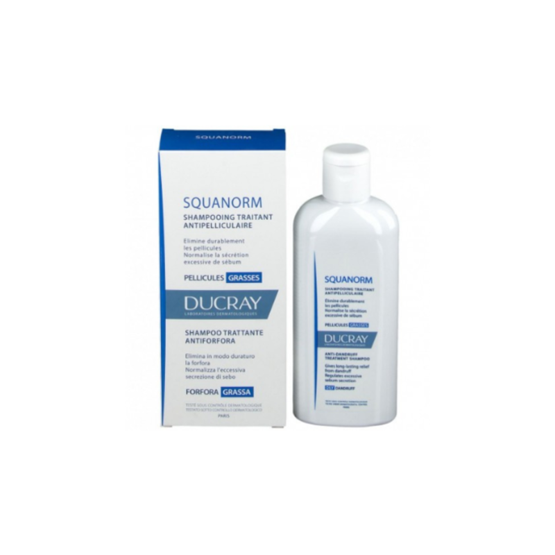 ducray squanorm shampoo forfora grassa 200 ml 